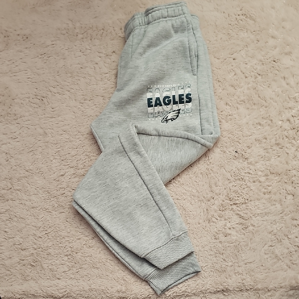 NFL Kids Gray Eagles Joggers